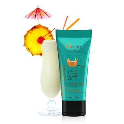 Їстівний лубрикант коктейль ПІНА КОЛАДА Orgie Cocktail Flavored на водній основі, 50 мл