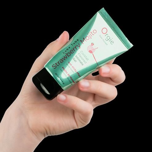 Їстівний лубрикант ПОЛУНИЧНИЙ МОХІТО Orgie Cocktail Flavored на водній основі, 50 мл вид 5