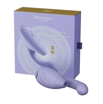 Инновационный бесконтактный вибратор-стимулятор Womanizer Duo 2 Lilac