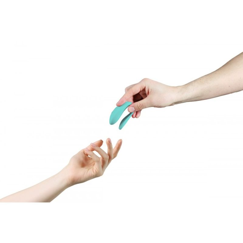 Інноваційний смарт-вібратор для пар Sync Lite We-Vibe, силіконовий, м'ятний вид 9