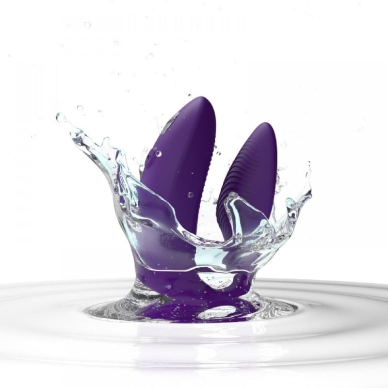 Інноваційний смарт-вібратор We Vibe Sync 2 Purple для пари, фіолетовий вид 7