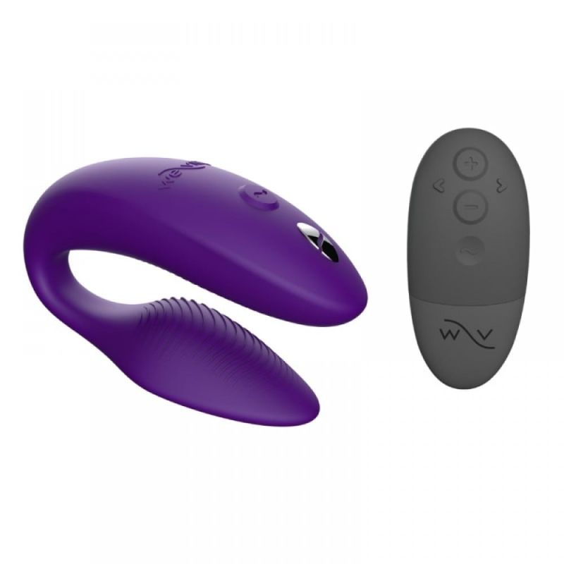 Інноваційний смарт-вібратор We Vibe Sync 2 Purple для пари, фіолетовий вид 3