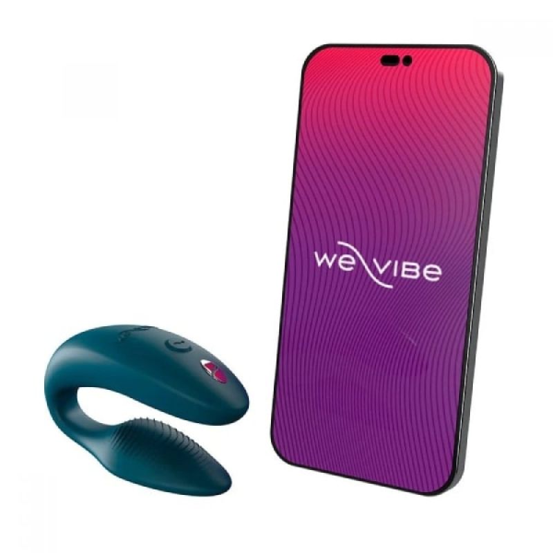 Інноваційний смарт-вібратор We Vibe Sync 2 Velvet Green для пари, зелений вид 6