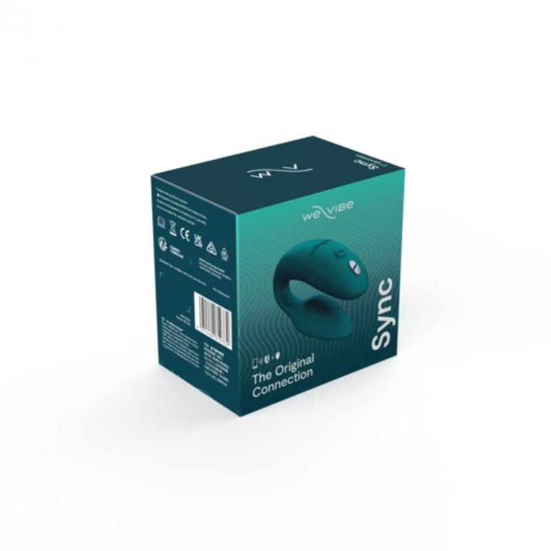 Інноваційний смарт-вібратор We Vibe Sync 2 Velvet Green для пари, зелений вид 2