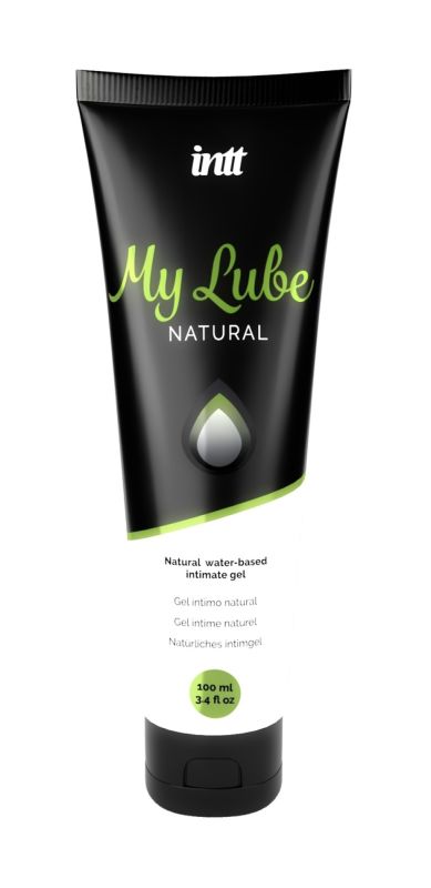 Интимная натуральная смазка Intt My Lube Natural на водной основе, 100 мл вид 2