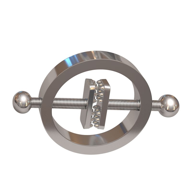 Затискачі для сосків Chisa Sins Inquisition Teeth Bite Nipple Clamps, сріблясті вид 7