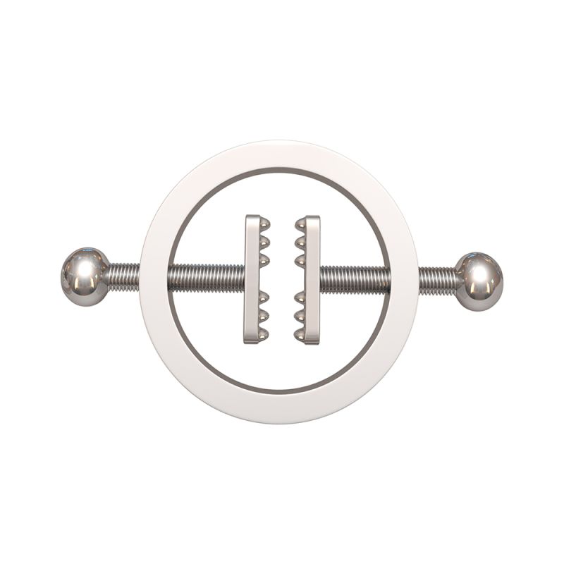 Затискачі для сосків Chisa Sins Inquisition Teeth Bite Nipple Clamps, сріблясті вид 6