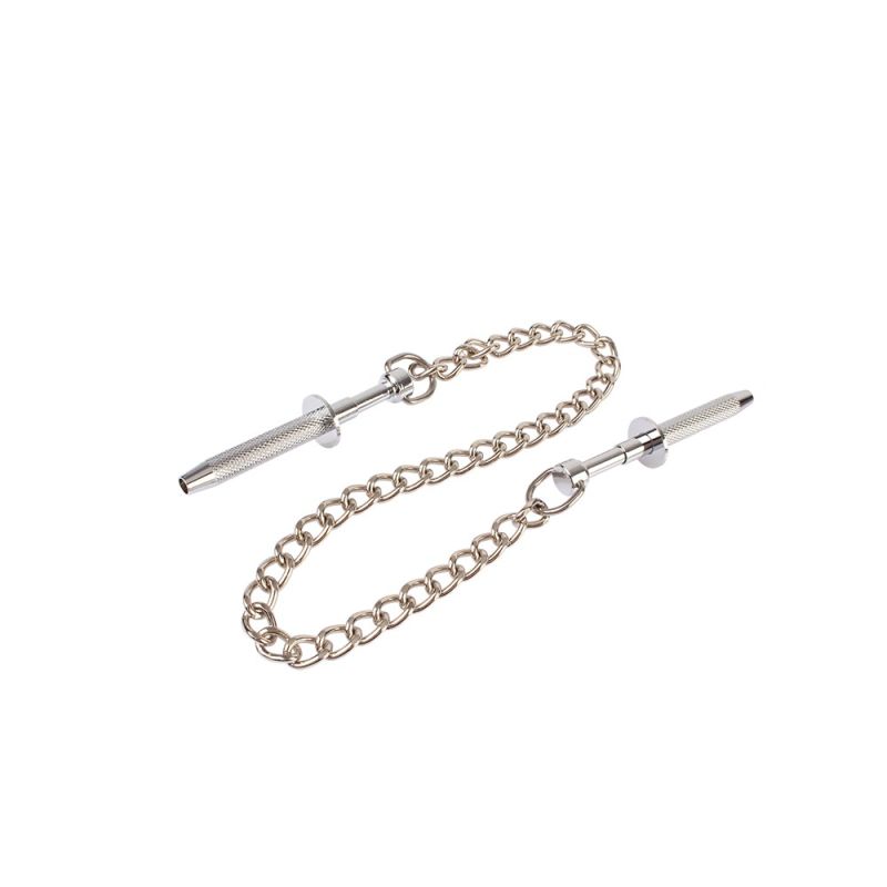 Затискачі для сосків Chisa Sins "Sense Play Claw Clamps" сріблястий вид 6