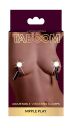 Затискачі на соски Taboom Nipple Play Adjustable Vibrating Clamps з вібрацією