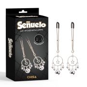 Затискачі на соски CHISA Senuelo Lure Catcher Nipple Clamps з намистинами