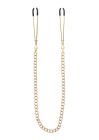 Зажимы на соски с цепочкой Taboom Nipple Play Tweezers With Chain, золотистые вид 7