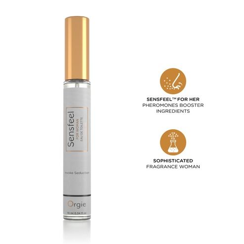 Туалетна вода жіноча Orgie SENSFEEL + афродизіак, ефективна феромон-технологія, 10 мл вид 4