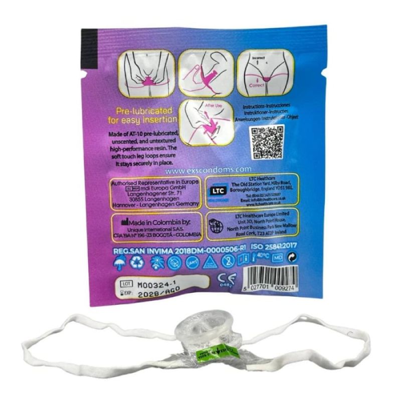 Жіночий презерватив EXS EVA Internal ультратонкий, 1 шт. вид 2