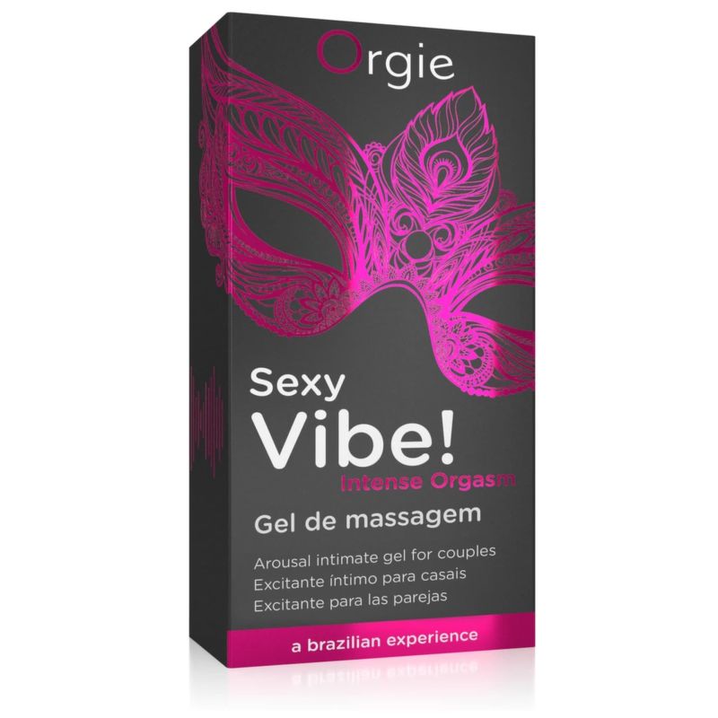 Рідкий вібратор Orgie "SEXY VIBE" вібрація + посилення оргазму, 15 мл вид 7