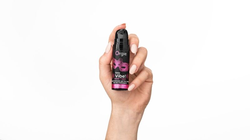 Рідкий вібратор Orgie "SEXY VIBE" вібрація + посилення оргазму, 15 мл вид 5