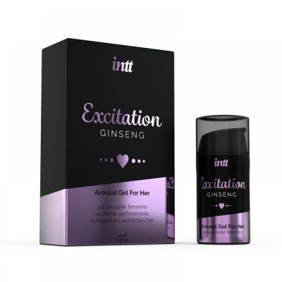 Возбуждающий гель с эффектом вибрации Intt Excitation, 15 мл