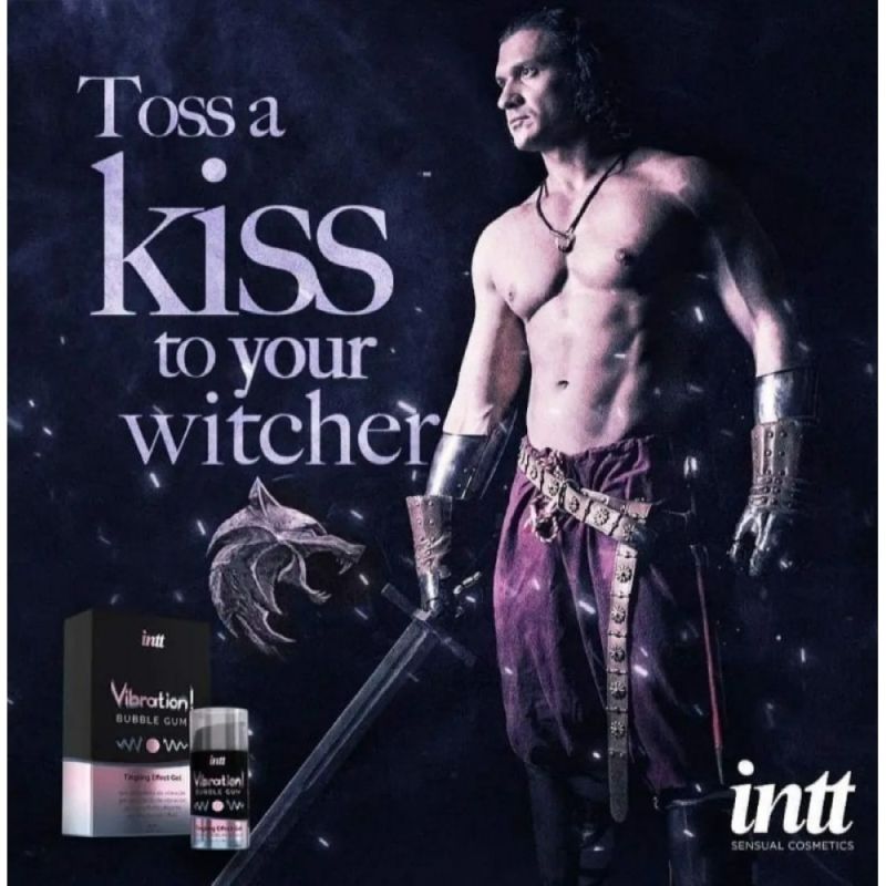 Рідкий вібратор Intt Vibration Bubble Gum зі смаком жуйки, 15 мл вид 4