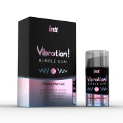 Жидкий вибратор Intt Vibration Bubble Gum со вкусом жевательной резинки, 15 мл