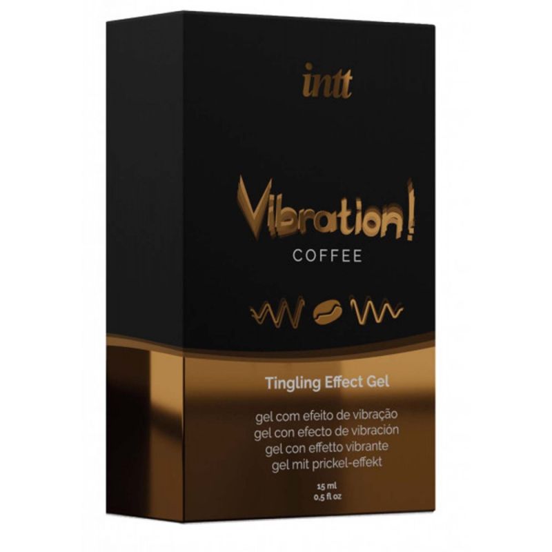 Жидкий вибратор Intt Vibration Coffee со вкусом кофе, 15 мл вид 10