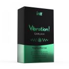 Жидкий вибратор с согревающим эффектом Intt Vibration Ganjah с ароматом конопли, 15 мл вид 13