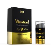 Жидкий вибратор Intt Vibration Vodka Drink Energy со вкусом водки, 15 мл