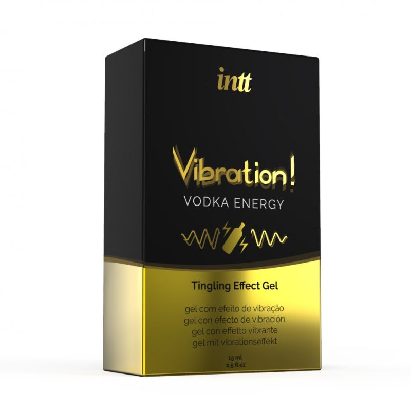 Жидкий вибратор Intt Vibration Vodka Drink Energy со вкусом водки, 15 мл вид 12