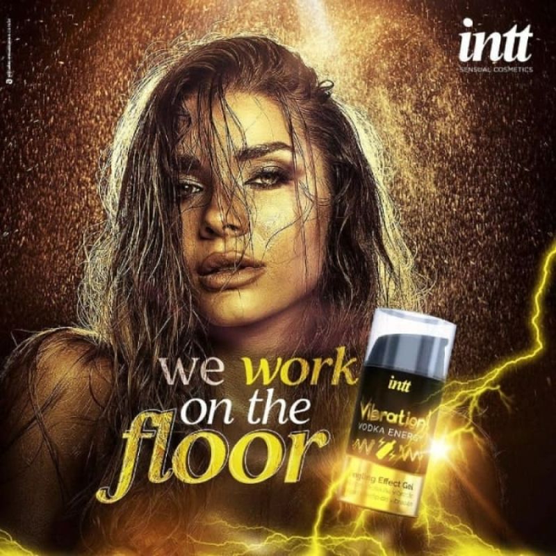 Жидкий вибратор Intt Vibration Vodka Drink Energy со вкусом водки, 15 мл вид 5