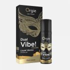 Жидкий вибратор Orgie DUAL VIBE! со вкусом коктейля Пина Колада, 15 мл вид 6
