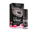 Жидкий вибратор Orgie DUAL VIBE! коктейль Джин-тоник клубника, 15 мл